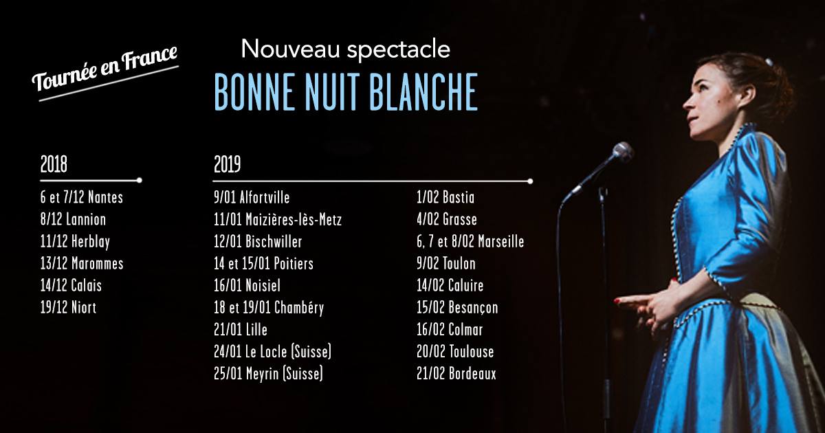 Belyse offentliggøre udluftning Le nouveau spectacle de Blanche