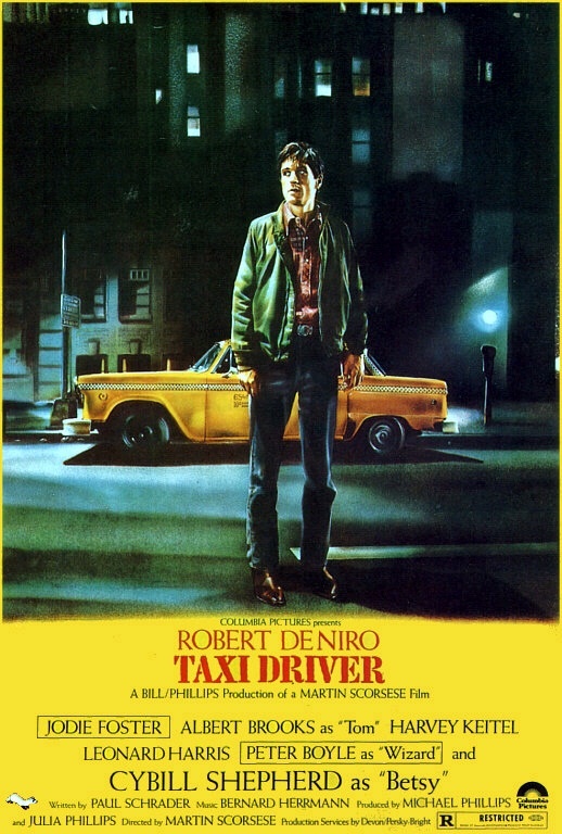 Taxi driver affiche