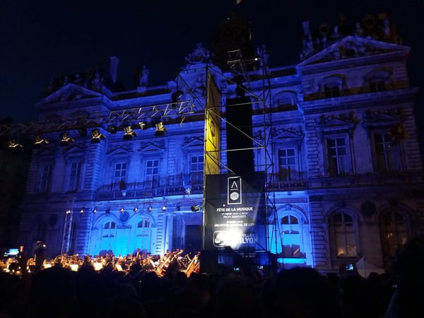 L'Orchestre national de Lyon place des Terreaux pour la Fête de la musique