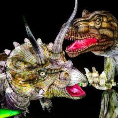 Festival des lanternes le bal des dinosaures jardin d acclimatation paris sylvain bachelot 25