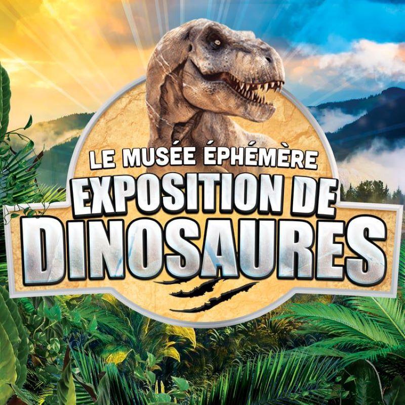 Le Musée éphémère, les dinosaures :  tournée en France !