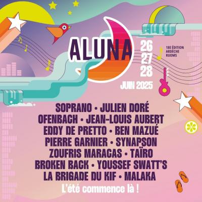 Premiers noms aluna festival