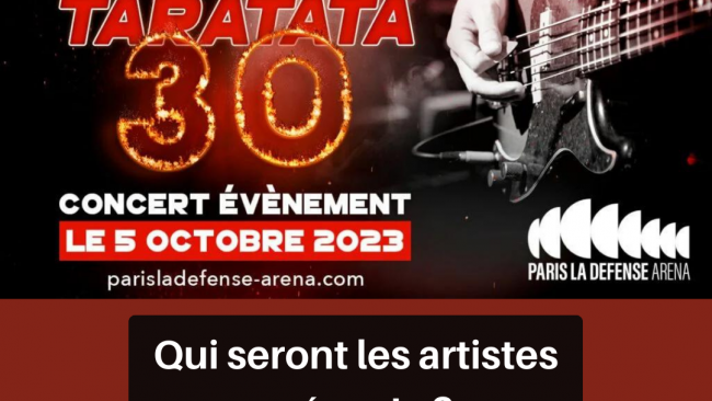 Le concert des 30 ans de Taratata, quels artistes seront présents ?