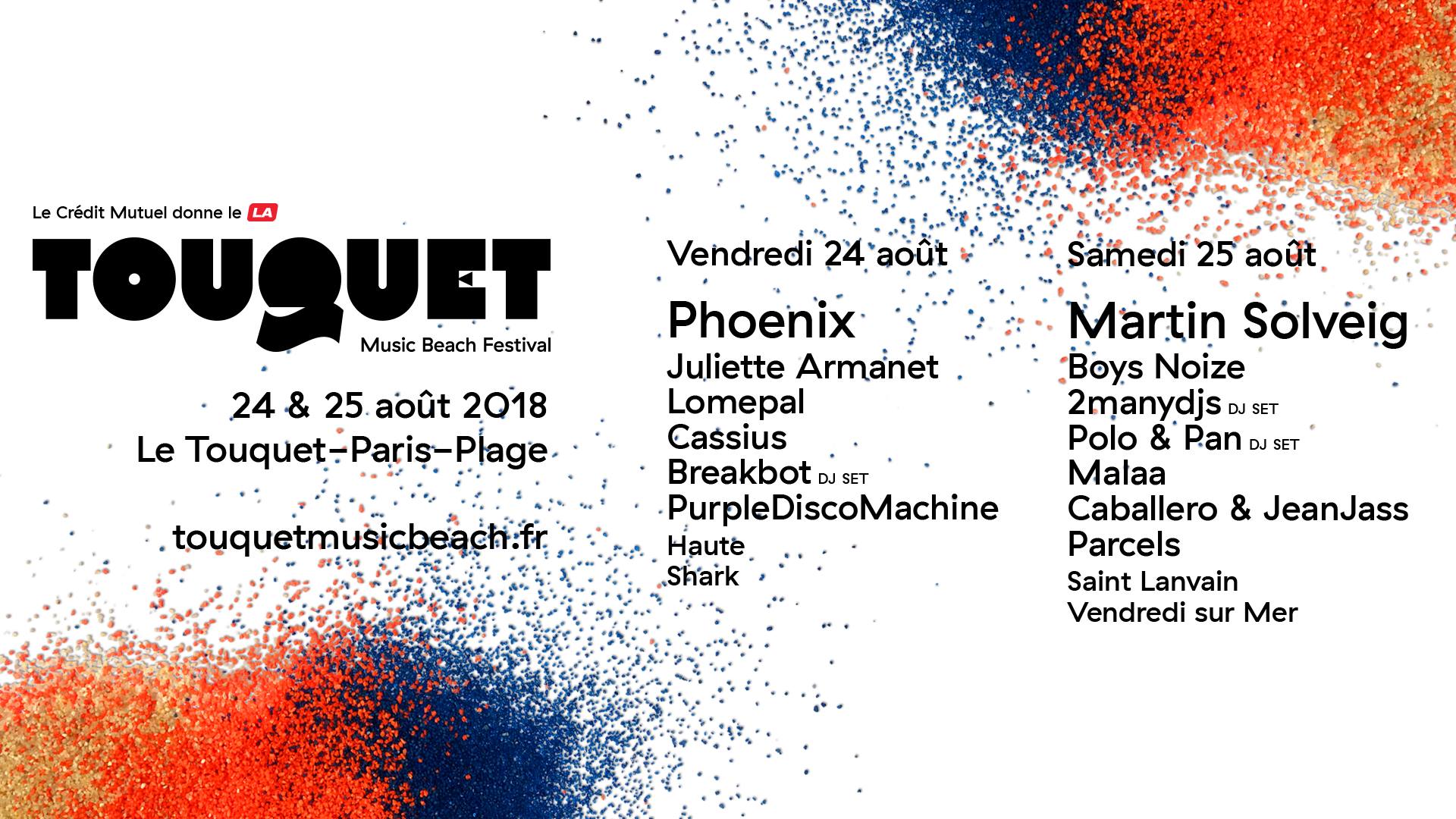 Touquet music beach festival prog